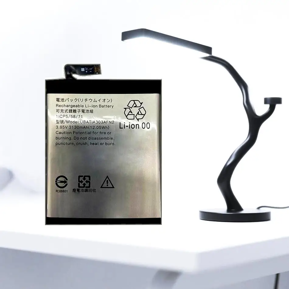 

3130Mah UBATIA303AFN2 Mobile Phone Battery High-Efficiency For Sharp Aquos Zero 2