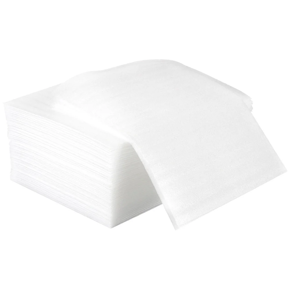 100 Pcs Foam Pouches Dish Wraps Bubble Packaging Bag Cushioning for Moving Packing Glasses