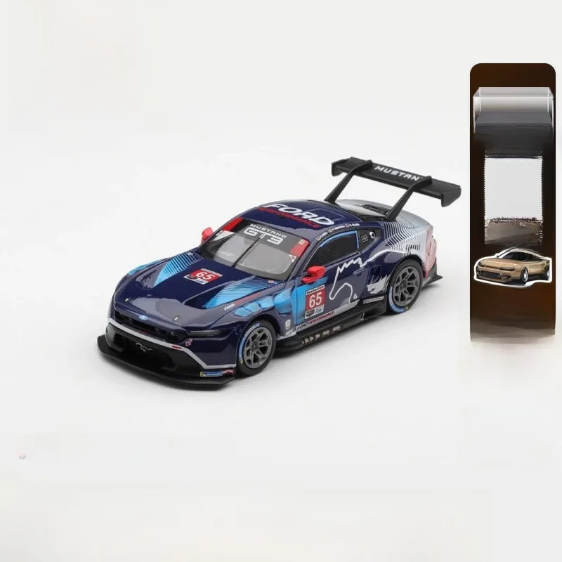 Modelo de Carro   Mustang GT3 65 em Liga, Marca MiniGT, Colecionável, Pré-venda, Escala :64, Idade 14+, Modelo d...