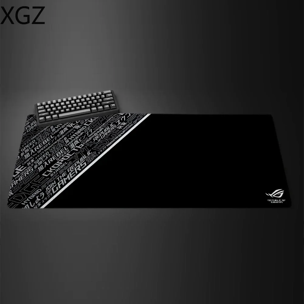 

XXL ROG Game MousePad Black A/S/U/S Mouse Pads Large Lock Edge 400x900 Creative Gamer Player Computer Keyboard table mat