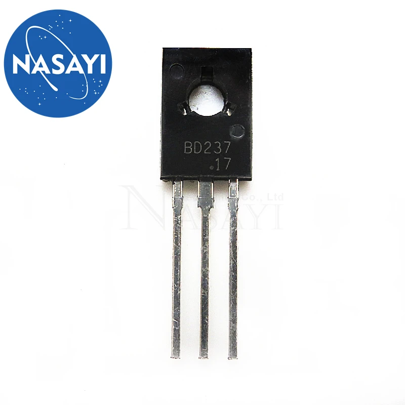 10pcs/lot BD237 TO-126 NPN 2A 100V transistor In Stock