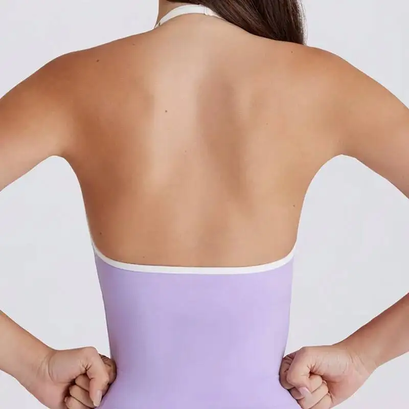 

Women S Racerback Sports Bra Adjustable Strap Yoga Workout Top With Padded Support Breathable Comfortable Daily Wear