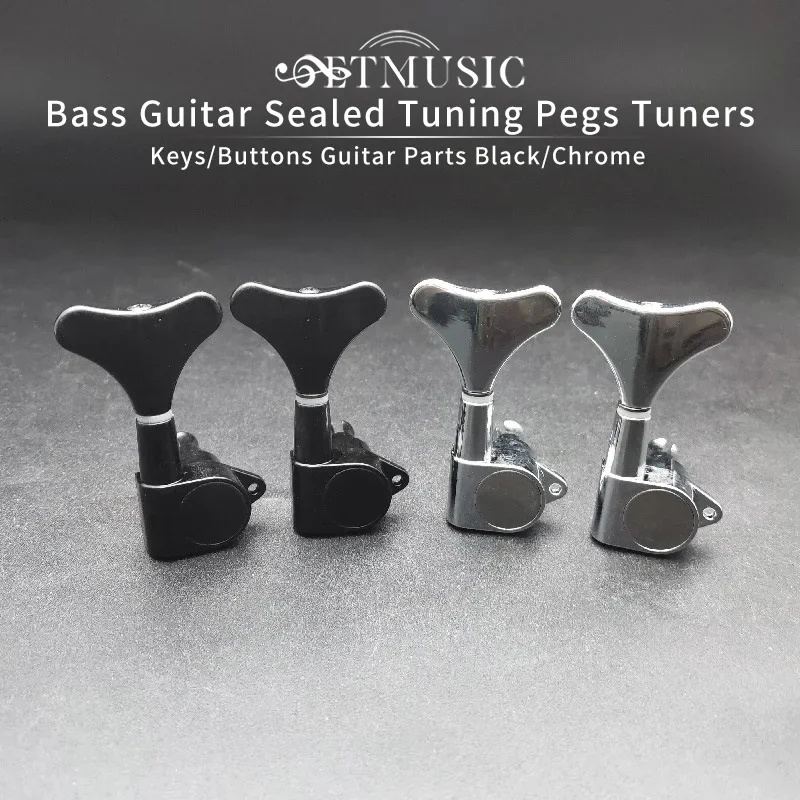 

1Set 4PC/5PC Electric Bass Guitar Tuning Pegs Tuners Machine Heads Tuning Keys/buttons Guitar Parts Left and Right Hand