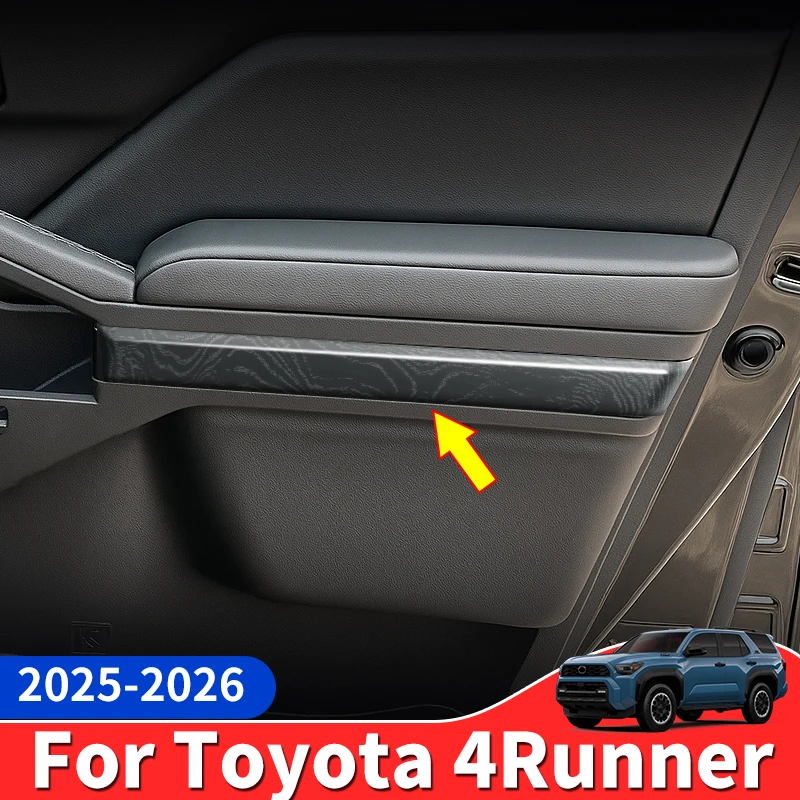 

For 2024-2026 Toyota 4Runner Car Interior Door Armrest Decorative Strip Interior Decoration Upgrade and Modification Accessories