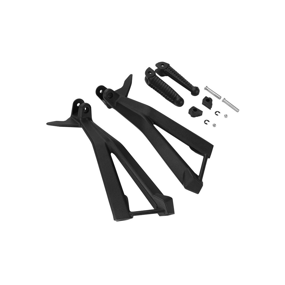 

For Ducati 1098 Motorcycle Rear Driver Foot Pegs Pedals Bracket Set For / S 2007 2008 1198 / S 2010 2011 1098S 1198S