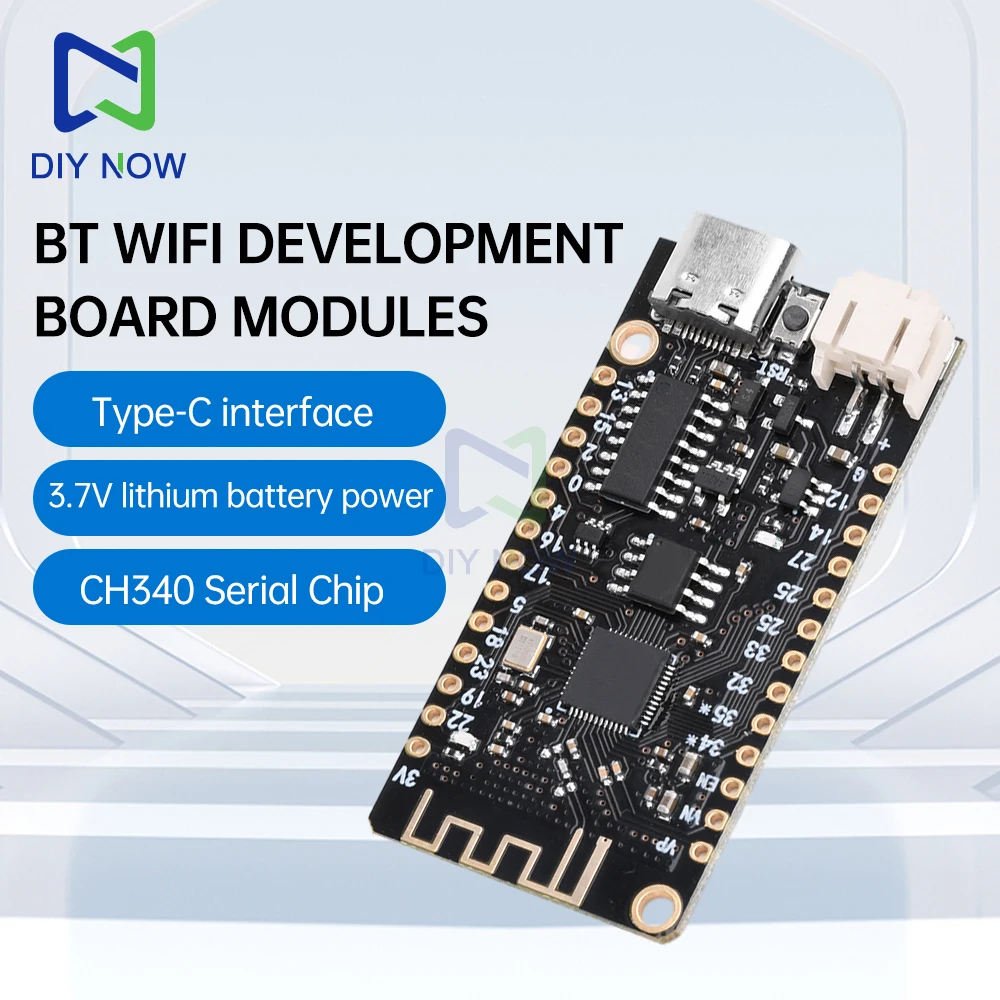 

1Pcs Esp32 Development Board Micropython Bluetooth Wifi Development Board Module Micro Usb Type-C V1.0.0