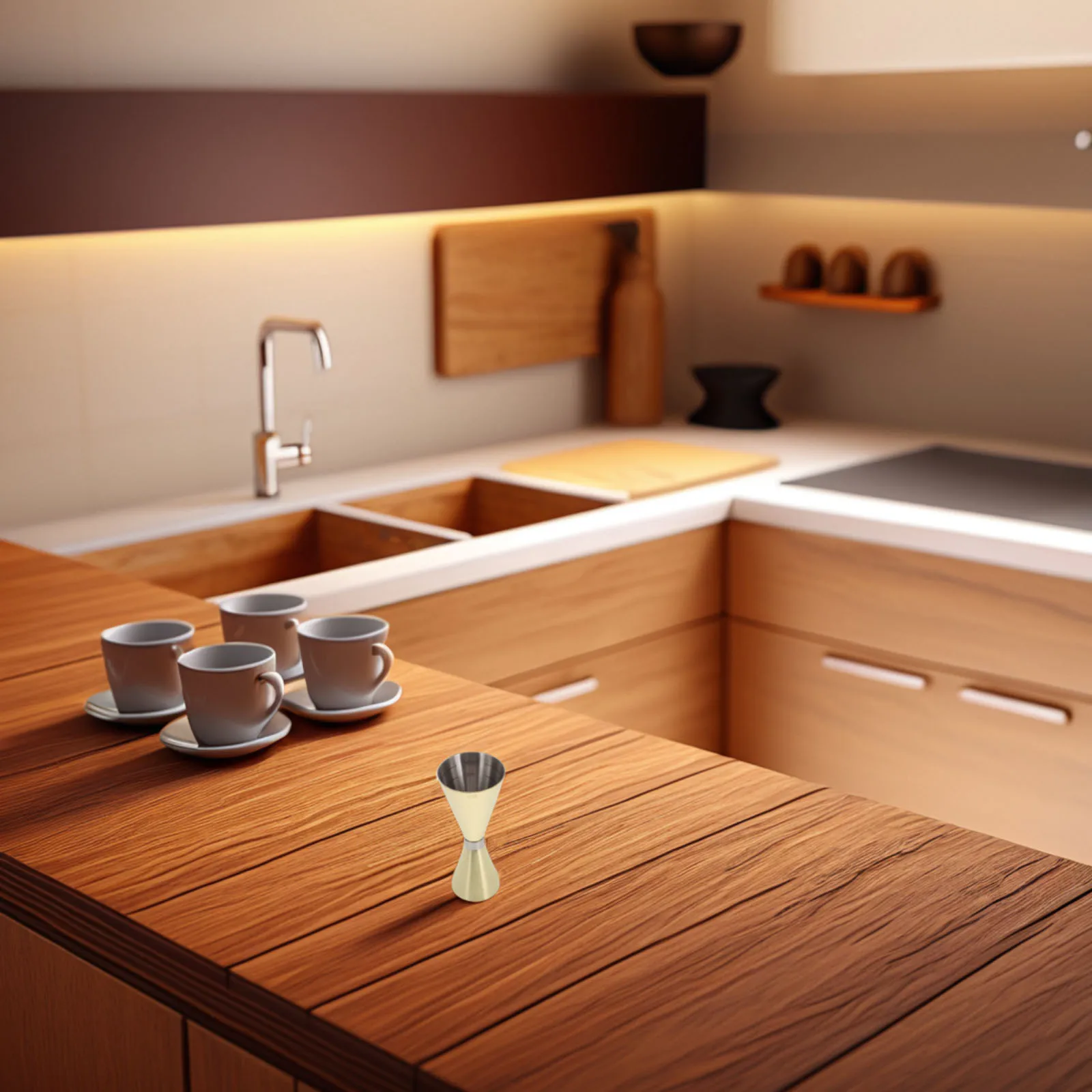 

Bartending Double Jigger 30ml 60ml Measuring Tool Strong Construction Dual Capacity High Precision Cocktail Mixing Essential