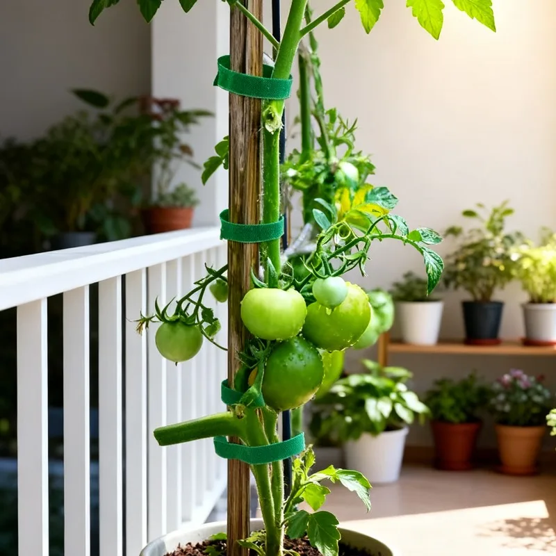 500/10PCS Green Invisible Garden Ties Reusable Strap Plants Adjustable Soft Strap No Damage Multi Purpose Home Cable Plant Band