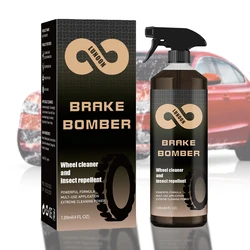 Bug Remover Non-Acid Versatile Brake Dust Remover Dust Removal Car Wash Wheel Cleaning Spray Perfect for Cleaning Wheels Tires