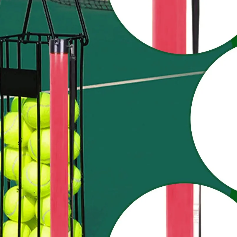 ที่เก็บลูกพิคเคิลบอลแบบหลอด ความจุขนาดใหญ่ น้ำหนักเบา สำหรับผู้ชาย ผู้หญิง และผู้เริ่มต้น เล่นเทนนิส