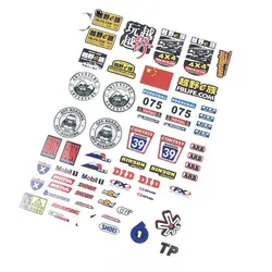 RC Radio-controlled car nomadic jeep 1:10 TRX4 TRX-4 protective shaft scx10ii jkmax D110 sign label 90027 90028 90046 trx6