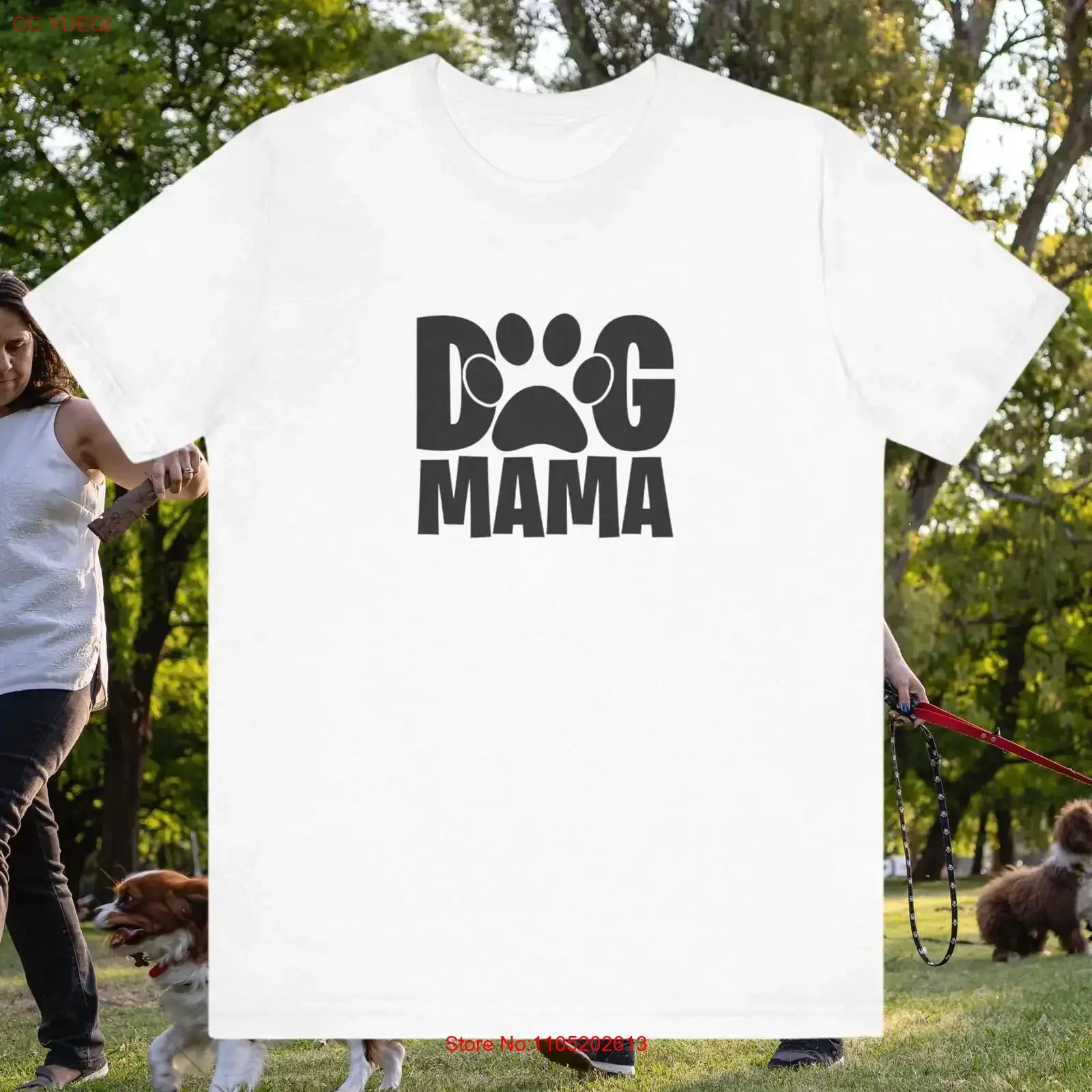 

Футболка «Собака Мама» для мамы, любителя домашних животных, щенка, День матери, винтажная стираная футболка с рисунком животного, удобная слегка модная уличная одежда для дома
