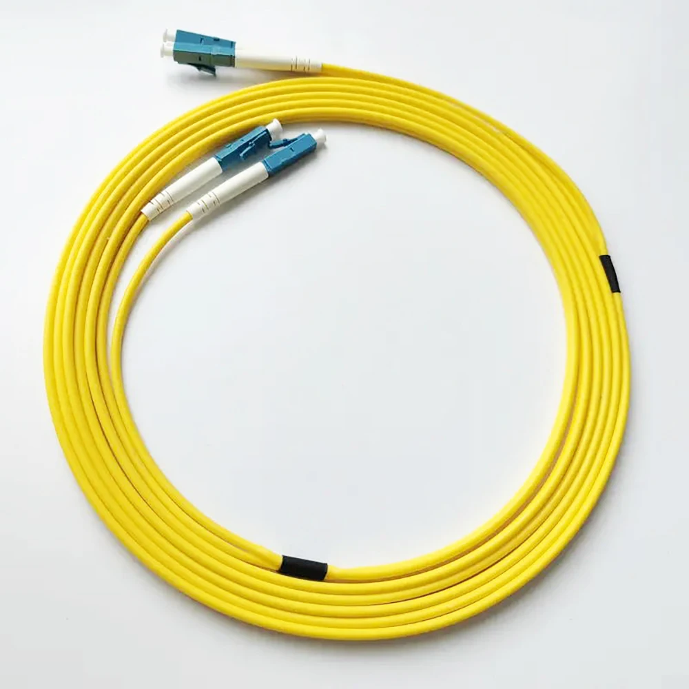 Raccordement LC/UPC-LC/UPC de convertisseur de double de noyau de mode unique de connecteurs de fibre optique diamètre 3.0mm Fibra Optica 3M