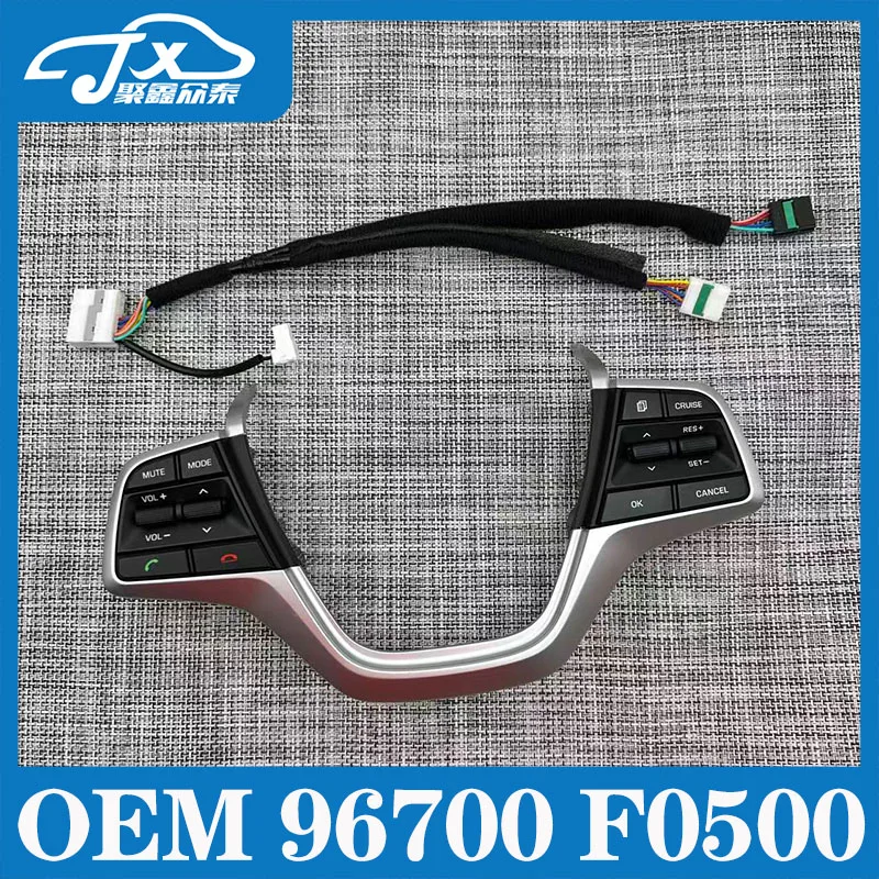 

Car Cruise Control Steering Wheel Buttons Switch for Hyundai Elantra AD Solaris 2017 2018 1.6LConstant speed cruise switch