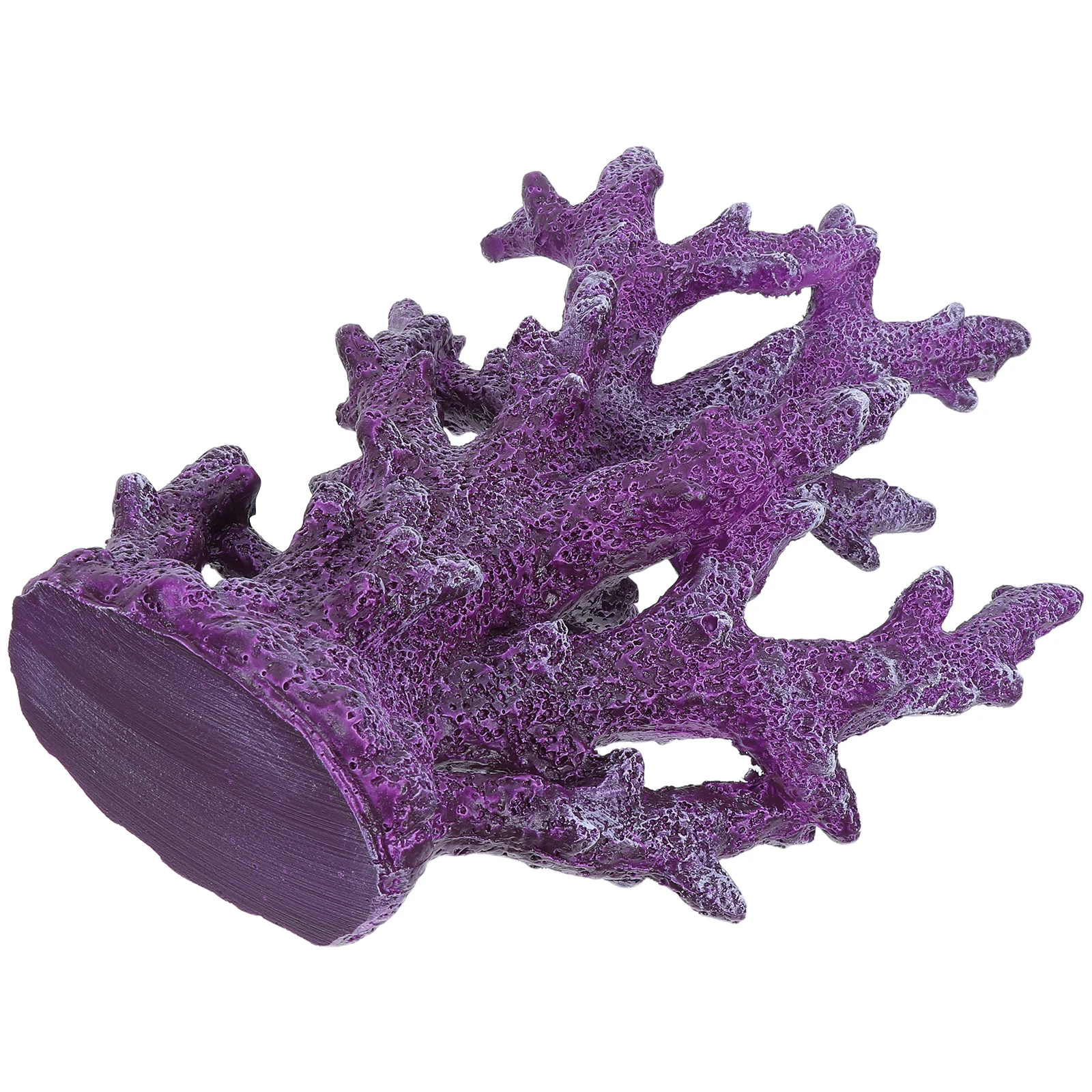 

Artificial Aquarium Coral Ornament - Vibrant Resin Coral Sculpture for Fish Tank Decor Coastal Tabletop Centerpiece Fake Reef