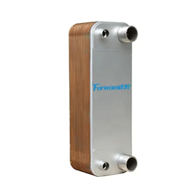 BPHE FHC086P Medium Flow Rate Heat Exchanger SS304/SS316L Copper Construction 14.0MPa Design Pressure for Heat Pumps OEM MOQ:1