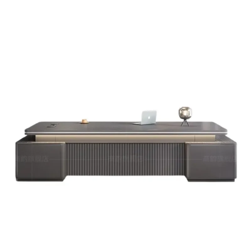 Computer Desk Luxury Office Table Organizer Ideal Gaming Space Office