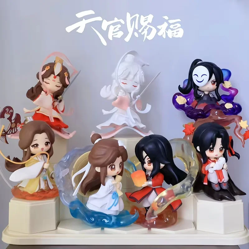 Tianguan Cifu Anime Danqing Fenghua Serie Blind Box Collectible Speelgoed Trendy Desktop Ornamenten voor kinderen Verjaardagscadeau