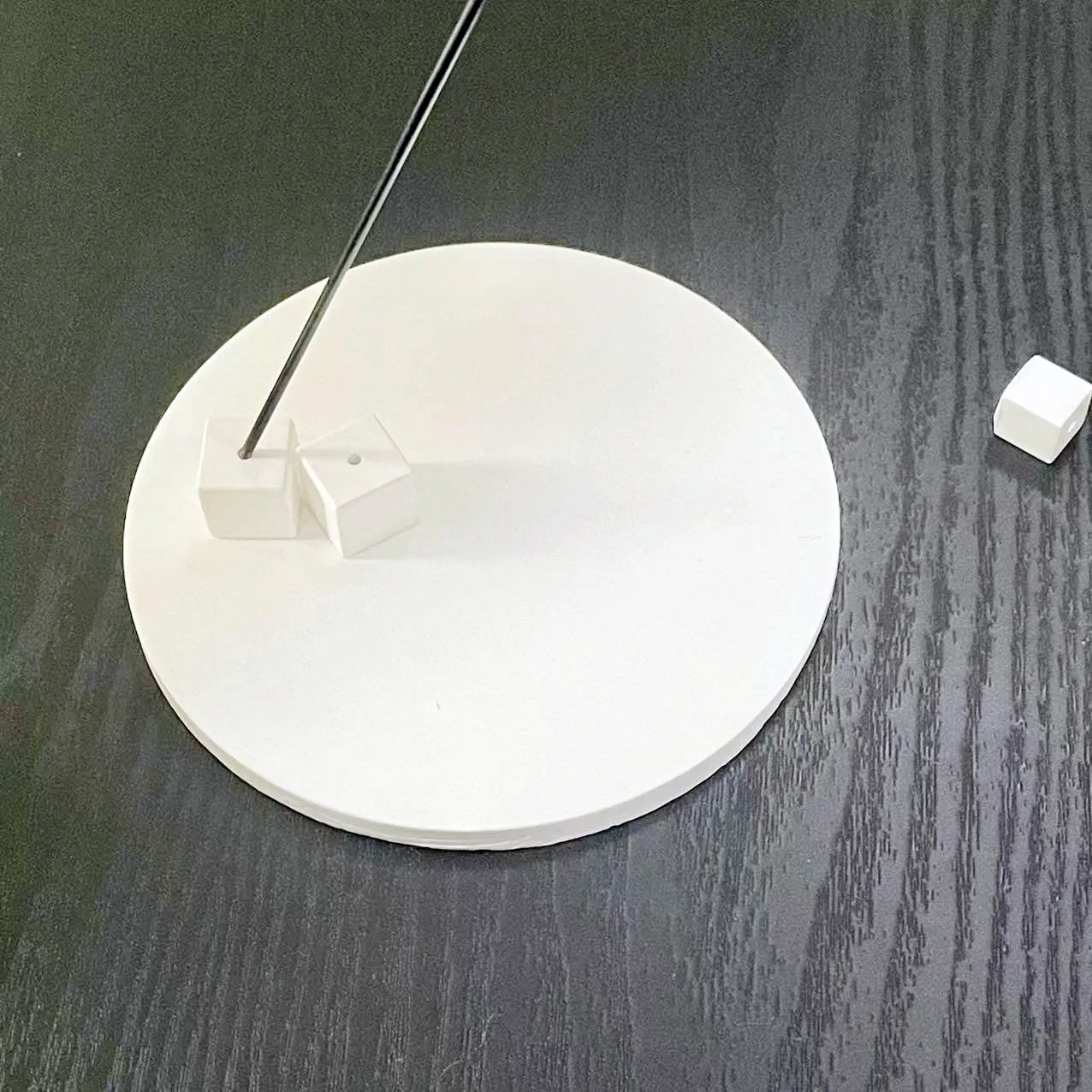 Cube Incense Holder Mold Incense Burner Tray Concrete Mold Ball Mold for Joss Stick Resin Ball Round Tray Plaster Mold DIY Craft