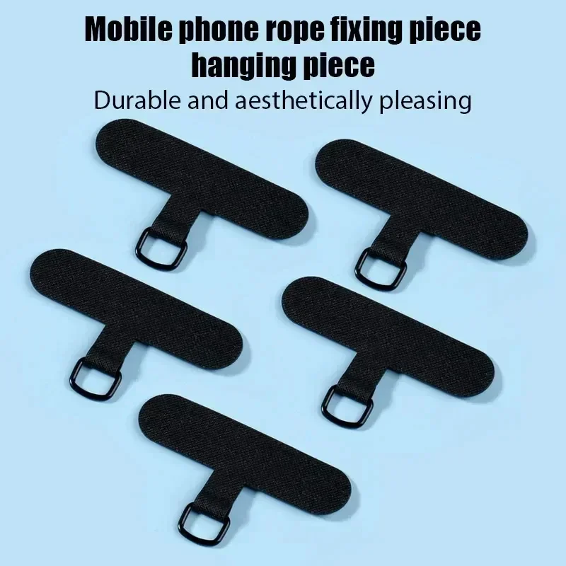 

10/5/1Pcs Universal Tpu Mobile Phone Anti-lost Lanyard Card Gasket Nylon Detachable Phone Hanging Cord Strap Patch Tether Pad