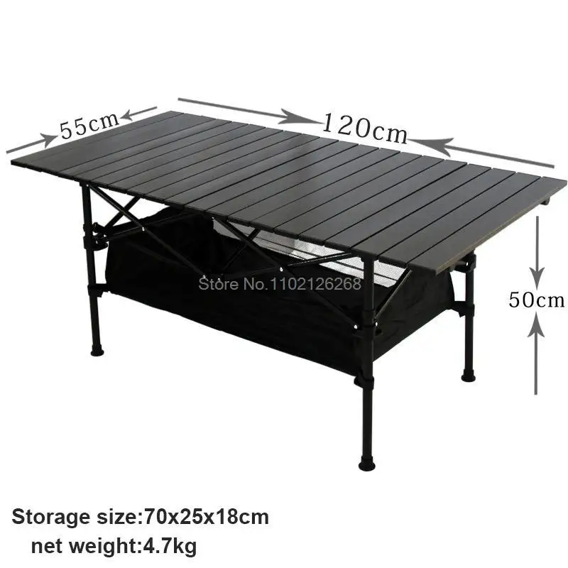 Nova cadeira de mesa dobrável ao ar livre acampamento liga alumínio churrasco piquenique mesa à prova dwaterproof água durável mesa dobrável