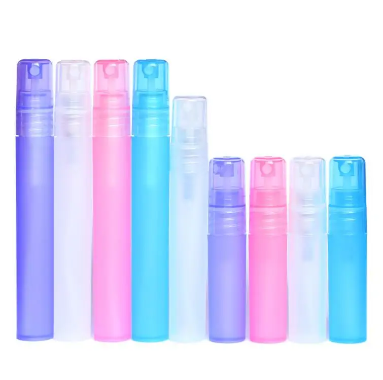 

1000pcs/lot 3ml 5ml 10ml Empty Translucence Plastic Spray Bottle Makeup Perfume Atomizer Refillable Bottles SN1802