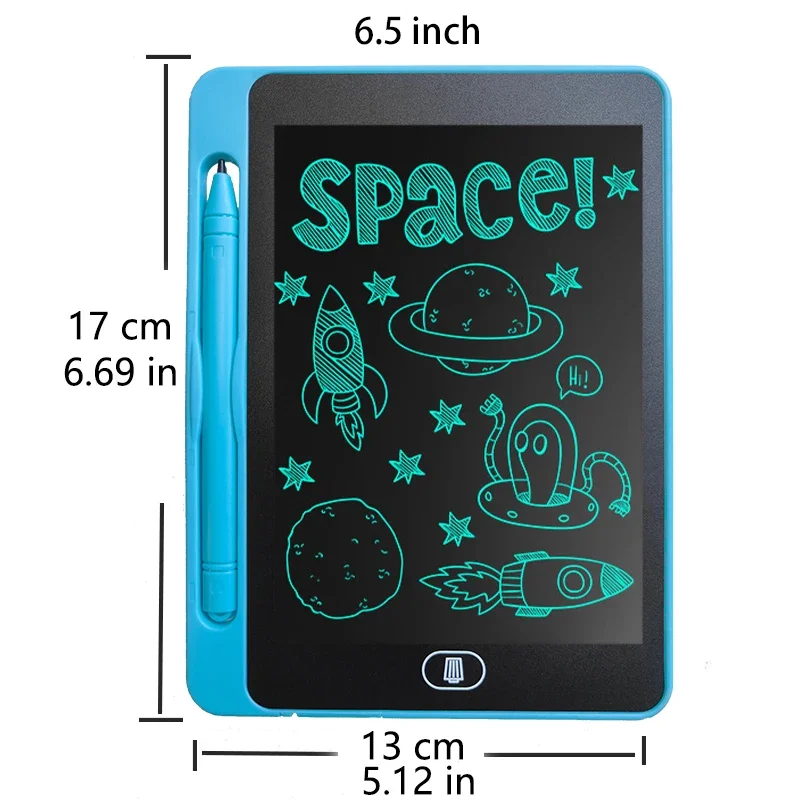 6.5/8.5 pollici LCD colorato tavoletta da disegno tavolo da disegno Graffiti Sketchpad Mgaic cancellabile scrittura Pad giocattoli per i regali dei bambini