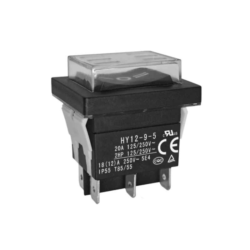 Waterproof Toggle Power Switches 20A 6 Pin Electrical Switches Multifunction Power Switches for Safe Stable Machine Operate