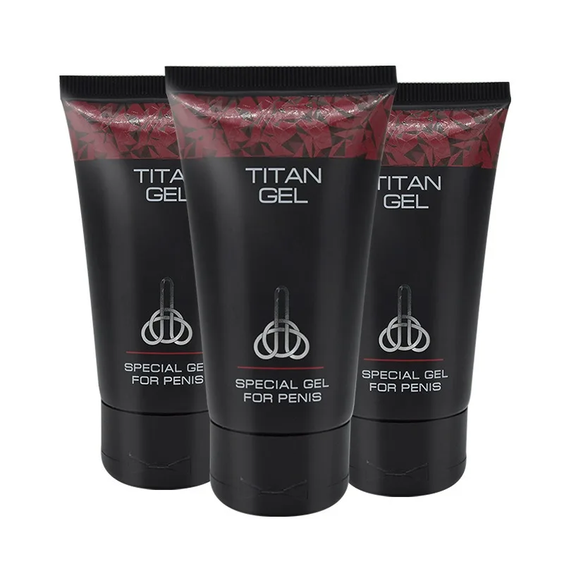 Gel pembesar Penis pria 50ml untuk Titan Big Dick produk seks afrodisiac penambah pijat kemaluan produk dewasa