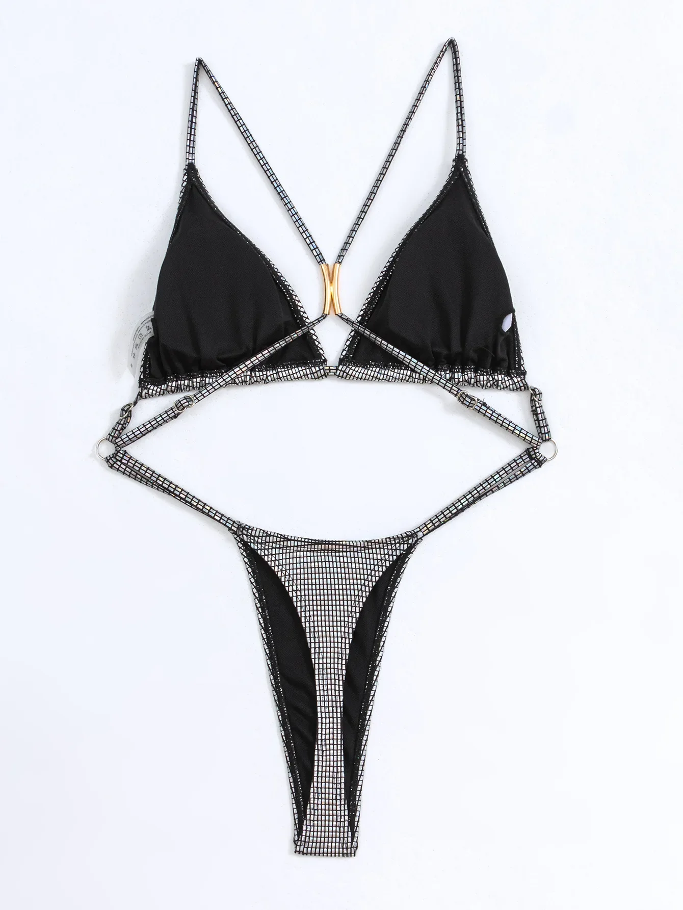2025 Plaid Extreme Mini Micro Thong Bikini Female Swimsuit Women Swimwear One-pieces Bikini set Bather Bathing Suit Swim Wear view 4