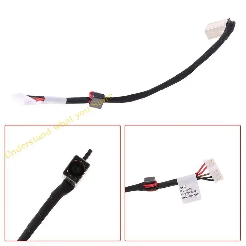 

J60A Genuine New Power Socket Cable Connector Wire For 15-5000/5558/5555/5559