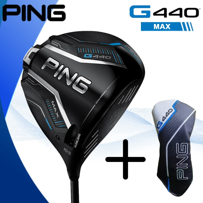 

PING Golf Club Men's 25 New G440 MAX Serving Wooden Height Fault Tolerant Long Distance No.1 Wooden Golf Club