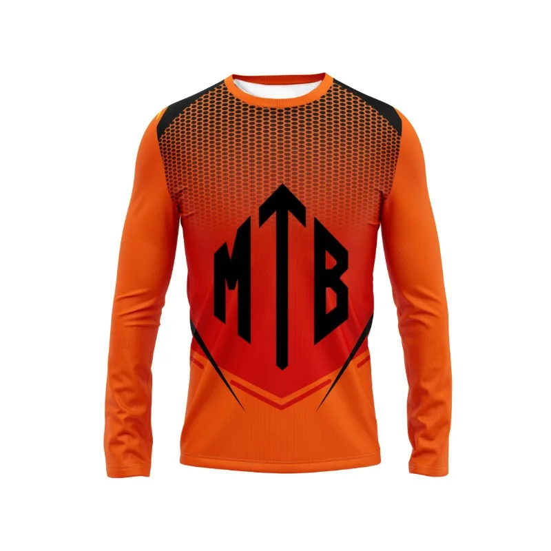 

2026 Fashion Sports Cycling Long Sleeve, Racing Racing Printed Long Sleeve Sportswear, Off Road Sunscreen Cycling Clothing