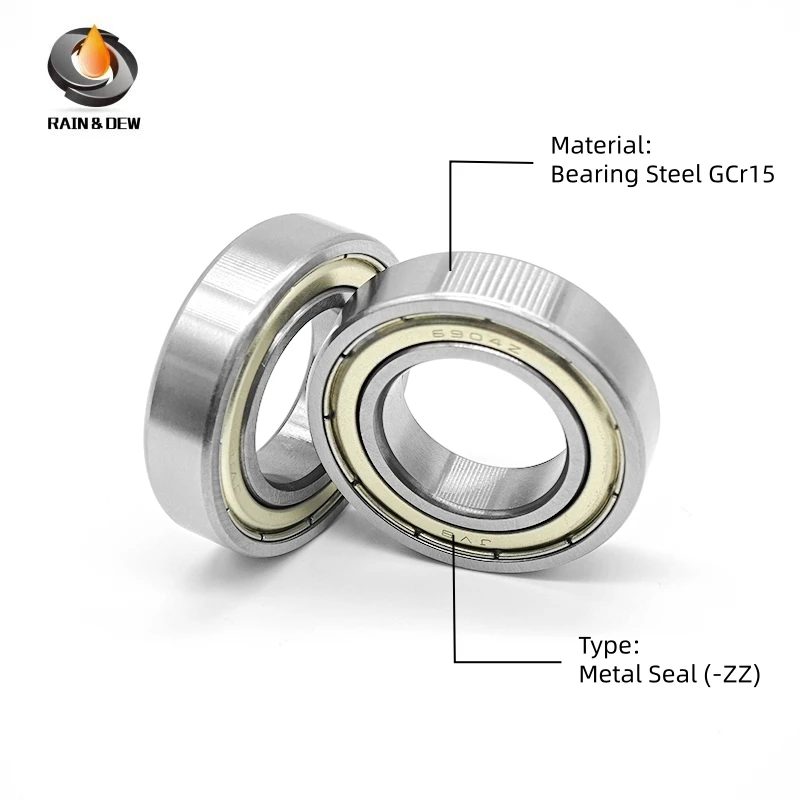 2Pcs 6800 10x19x5  6801 12x21x5  6700 10x15x4 Bearing Multi-Variant | SS 2RS Rubber, SS ZZ Metal, Chrome Steel & Full Ceramic