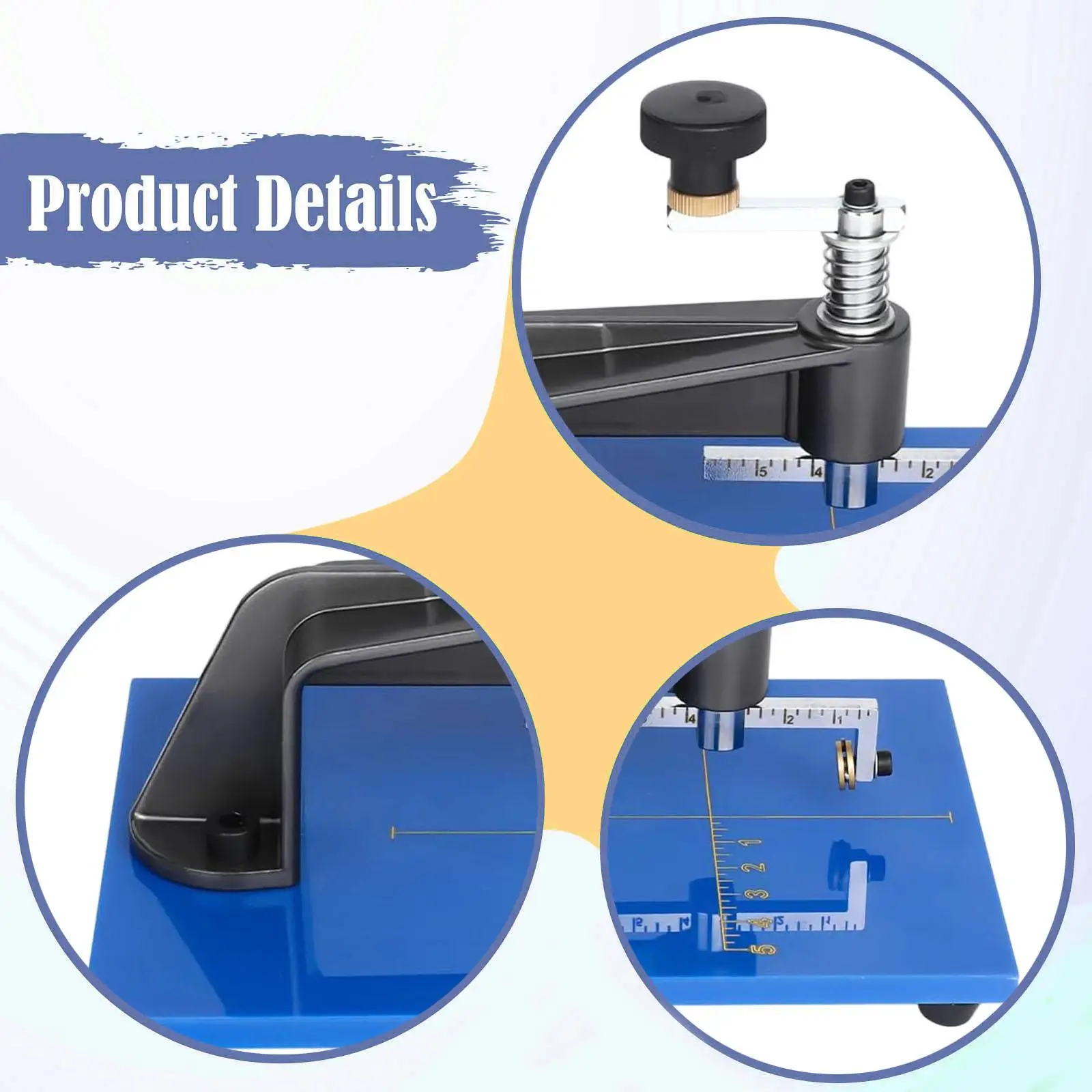 Alat Pemotong Kaca Bundar Alat Tangan untuk Proyek DIY Mosaik Kaca Patri