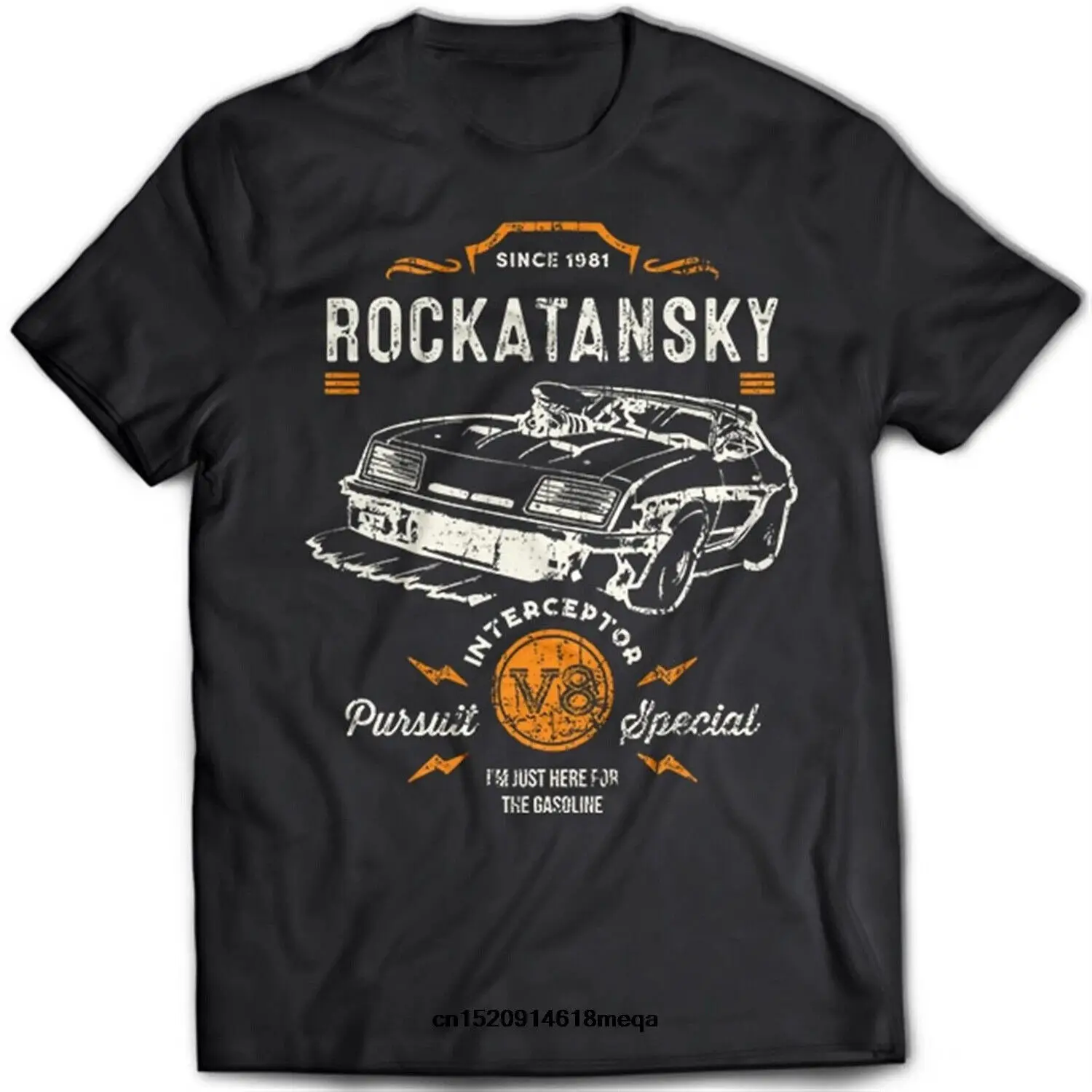 Rockatansky Men T-shirt Mad Max Size S-5XL