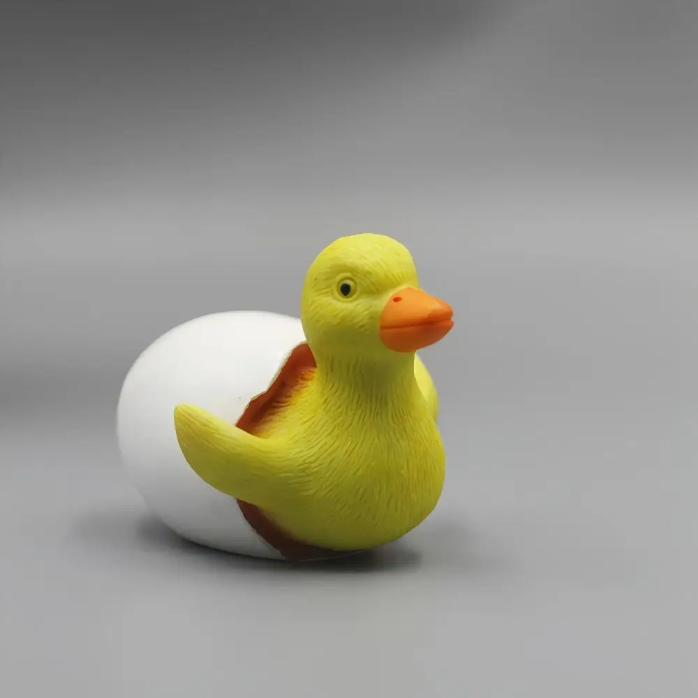 

Cute Little Duck Figurine Handicraft Resin Crafts Duck Sculpture Toys Unique Hatching Duckling Ornament Garden Courtyard Decor