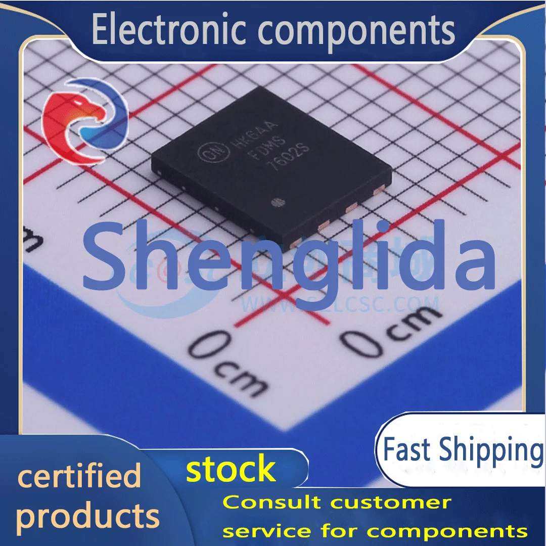 FDMS7602S Package Power-56-8 Field Effect Transistor (MOSFET) Brand New Off the Shelf 1PCS