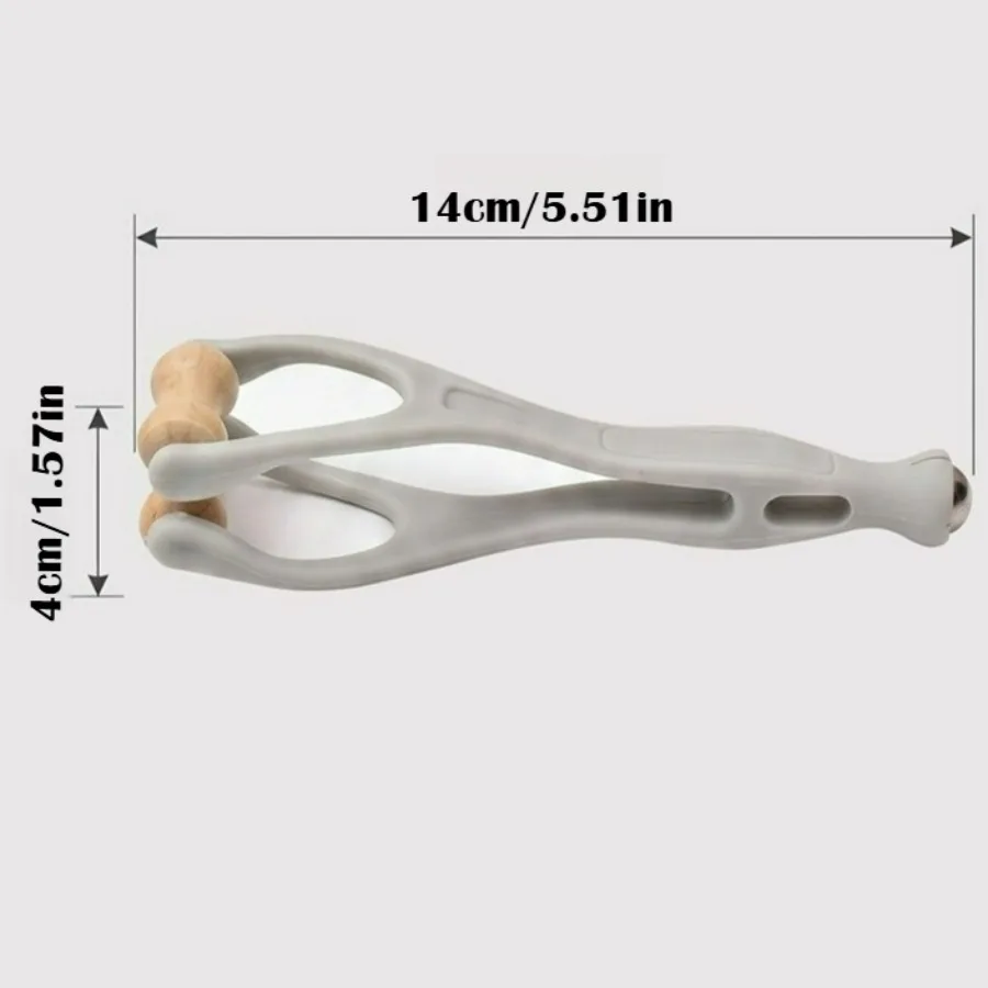1Pc Hand Massage Roller, Manual Finger Massager with Rolling Beads,Dual-Purpose for Hands & Joints, Home Office Travel Essential view 2