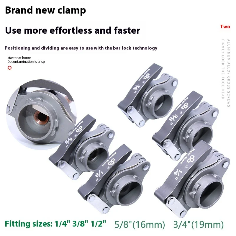 ST-E800A Lithium Battery Expander Flaring Tool Electric Copper Tube Expander Refrigeration Maintenance Tool