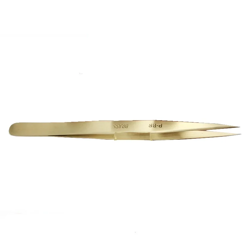 Ultra-precision Brass Tweezers Fine Pointed Soft Copper Watch Repair Tool P-BR