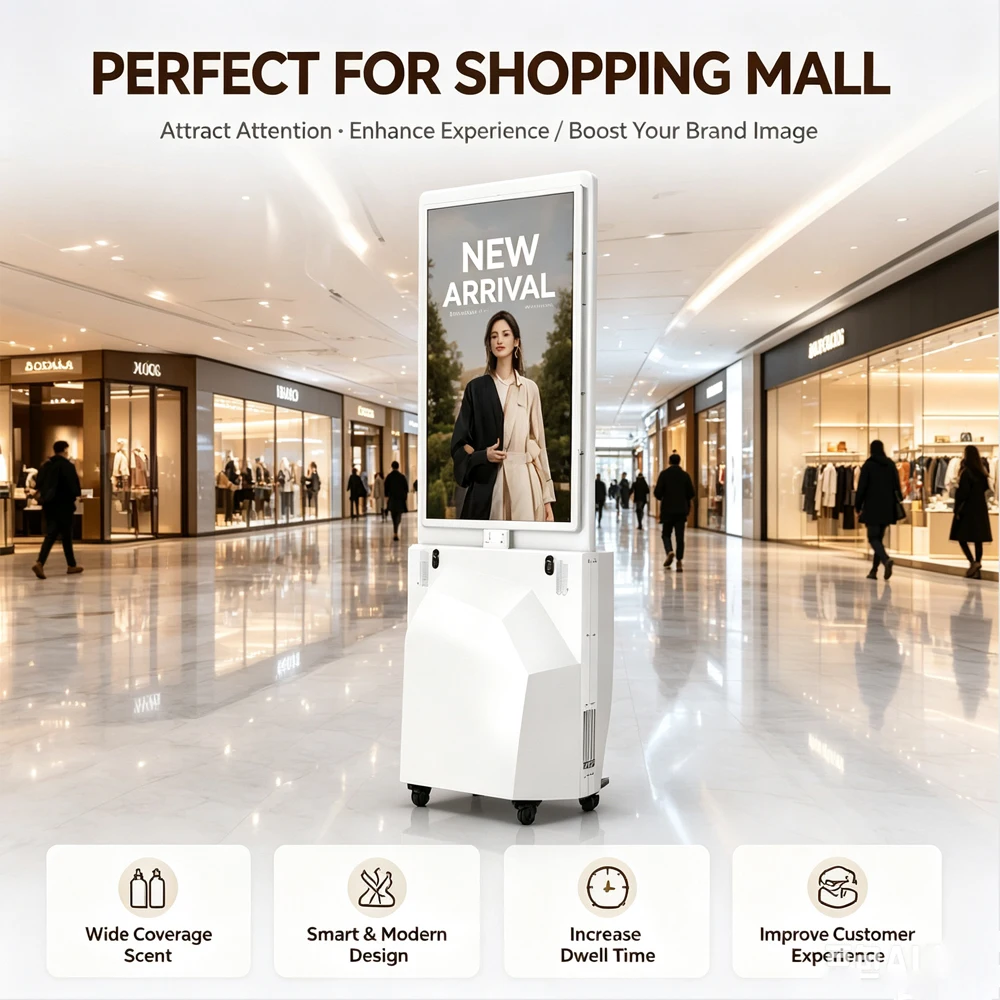 Crearoma Advertising Screen Sc - огляд і ціна Smart Scent Machine Commercial