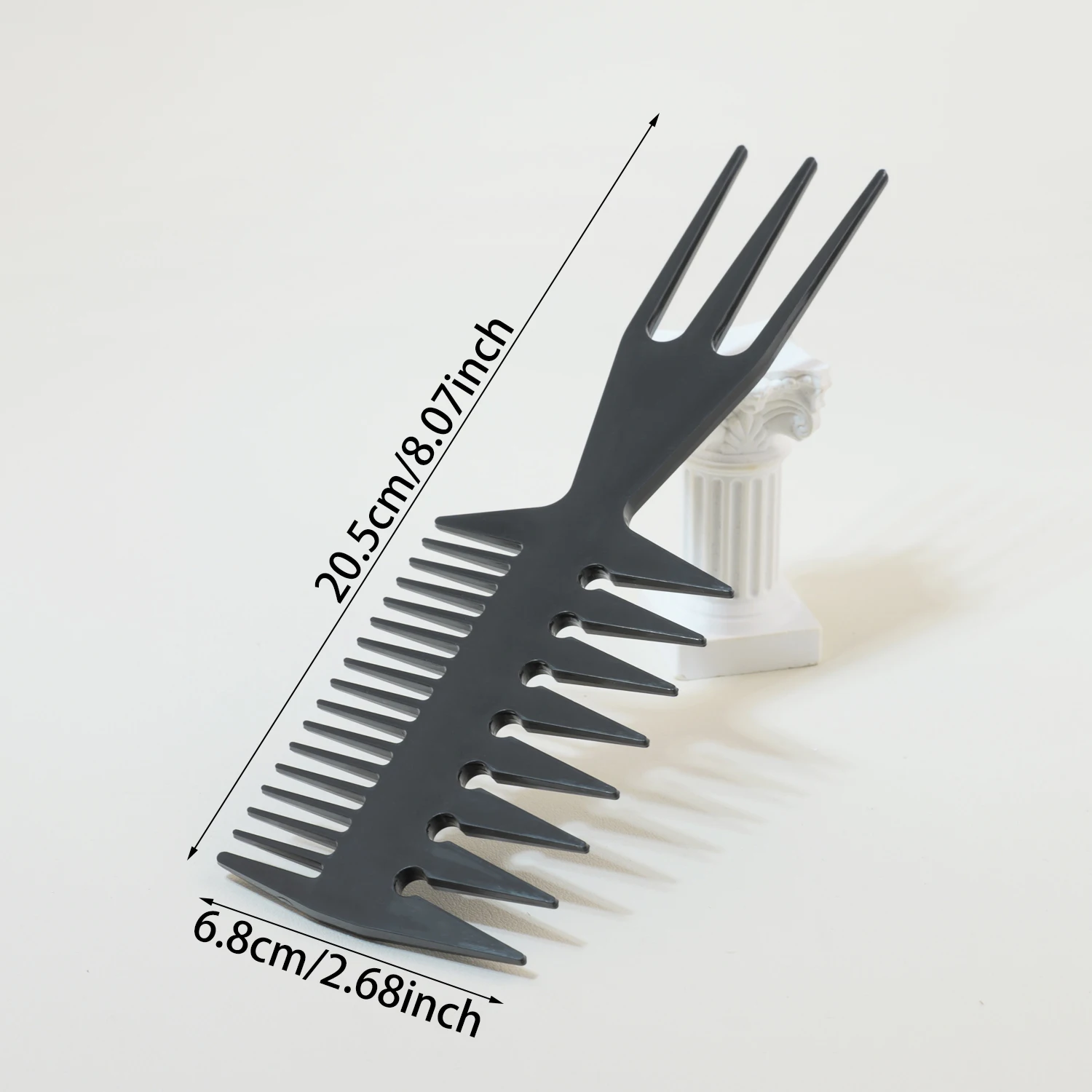 Image 6: 1 peigne de style classique, peigne à insérer, brosse double face, peigne