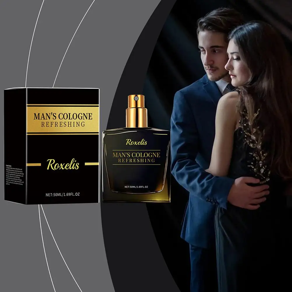 Perfume para hombres, citas, coqueteo, fragancia de feromonas de larga duración, atrae mujeres, desodorante estimulante sexual Unisex, Perfume de Colonia