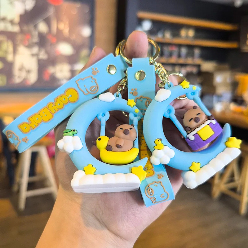 

Gift Capibala Keychain Doll Machine Cute Dolphin Children's Day Company Gift Y2k Fashion Toys Anime Cartoon Personalized Gifts