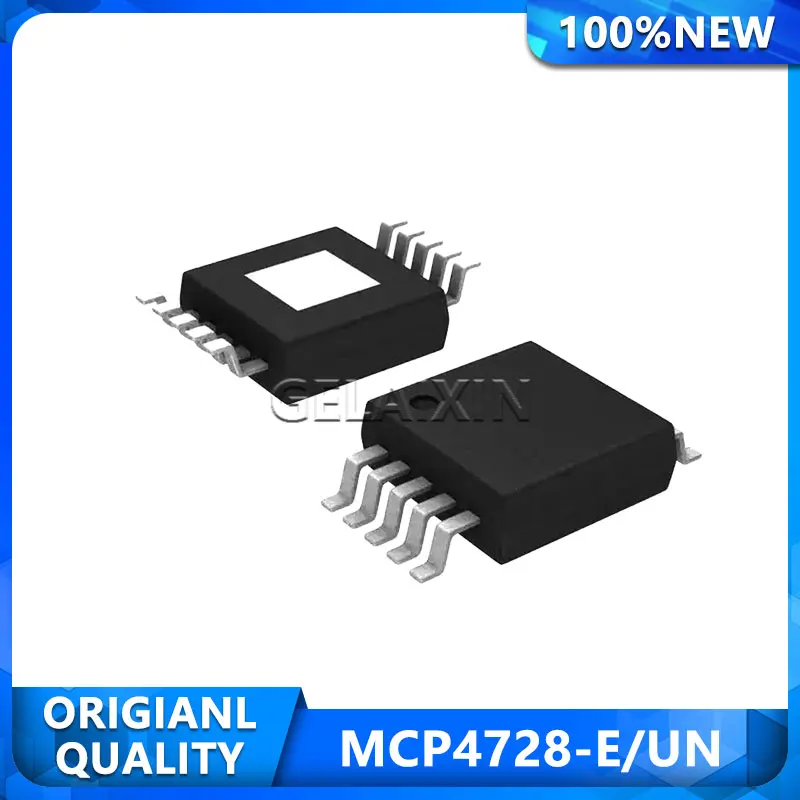 

10PCS MCP4728-E/UN MSOP10 MCP4728-E MCP4728 100%Original genuine product