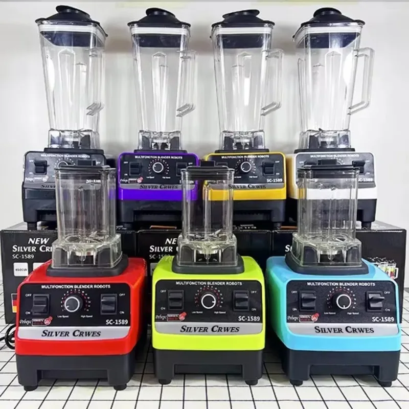 

New Design Double Cups Multi Mixer Multifunctional Metal Juicer Blender and Plastic Housing Kitchen Stand Blender