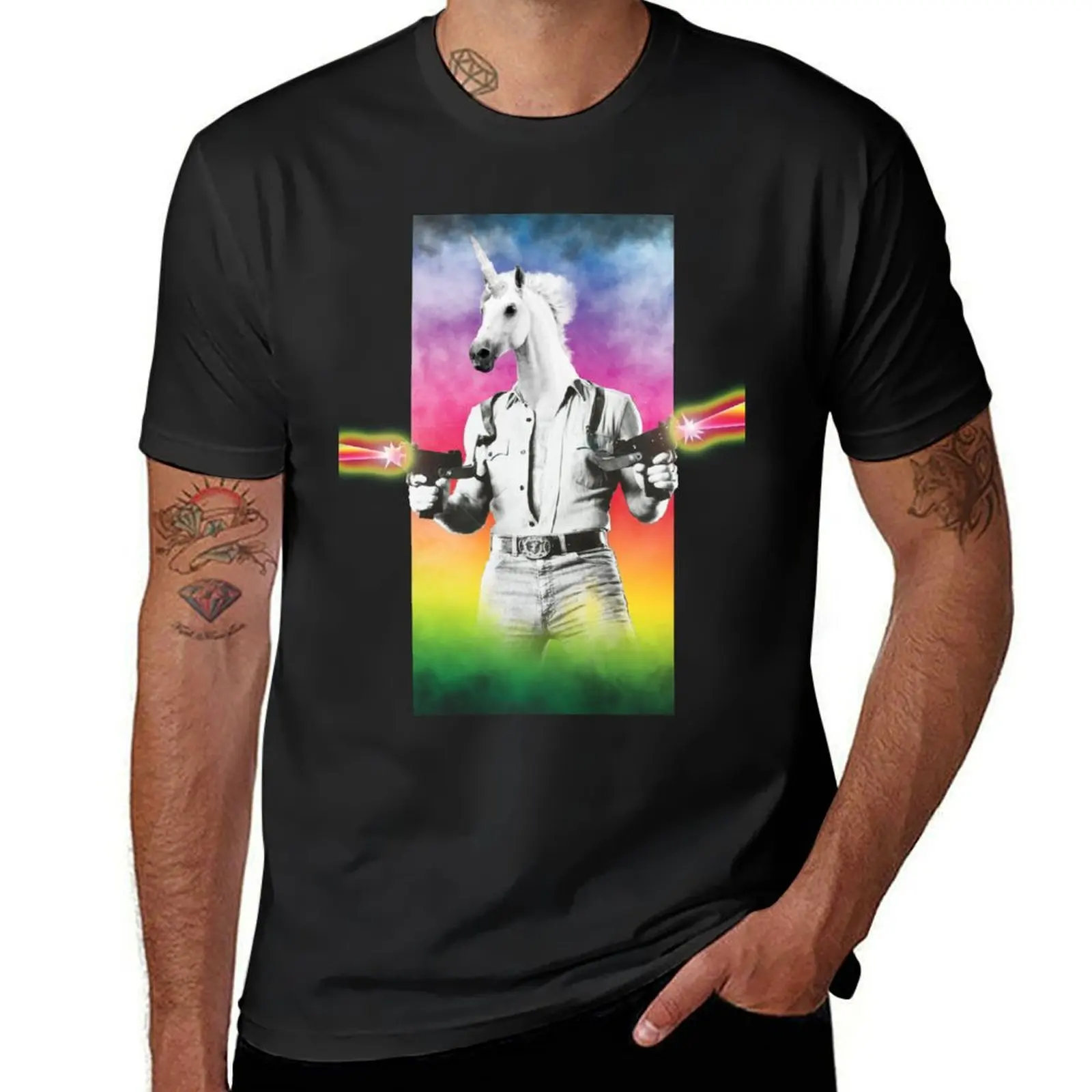 

Badass Unicorn T-Shirt sweat valentines boutique clothes affliction shirts fitted t shirts for men