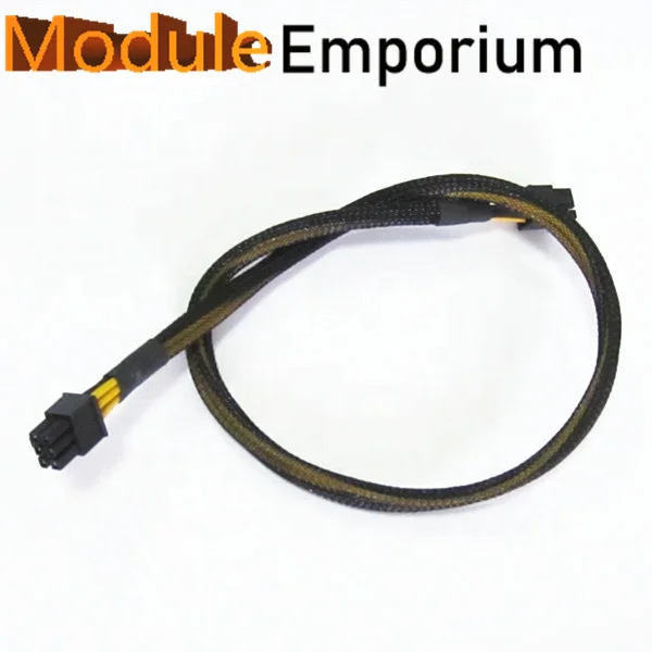 60cm 16AWG 6-Pin Male to 6 Pin Male PCIE Power Cable wire for GPU Video Card