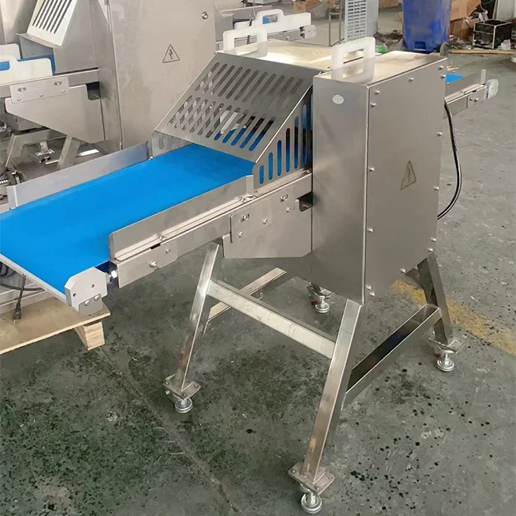 Fresh Meat Fish Fillet Slicer Cutting Machine Automatic Fresh Meat Strip Cutting Machine